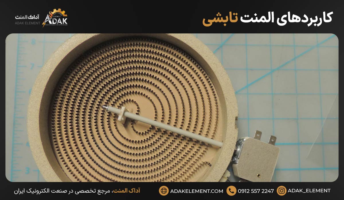کاربردهای المنت تابشی